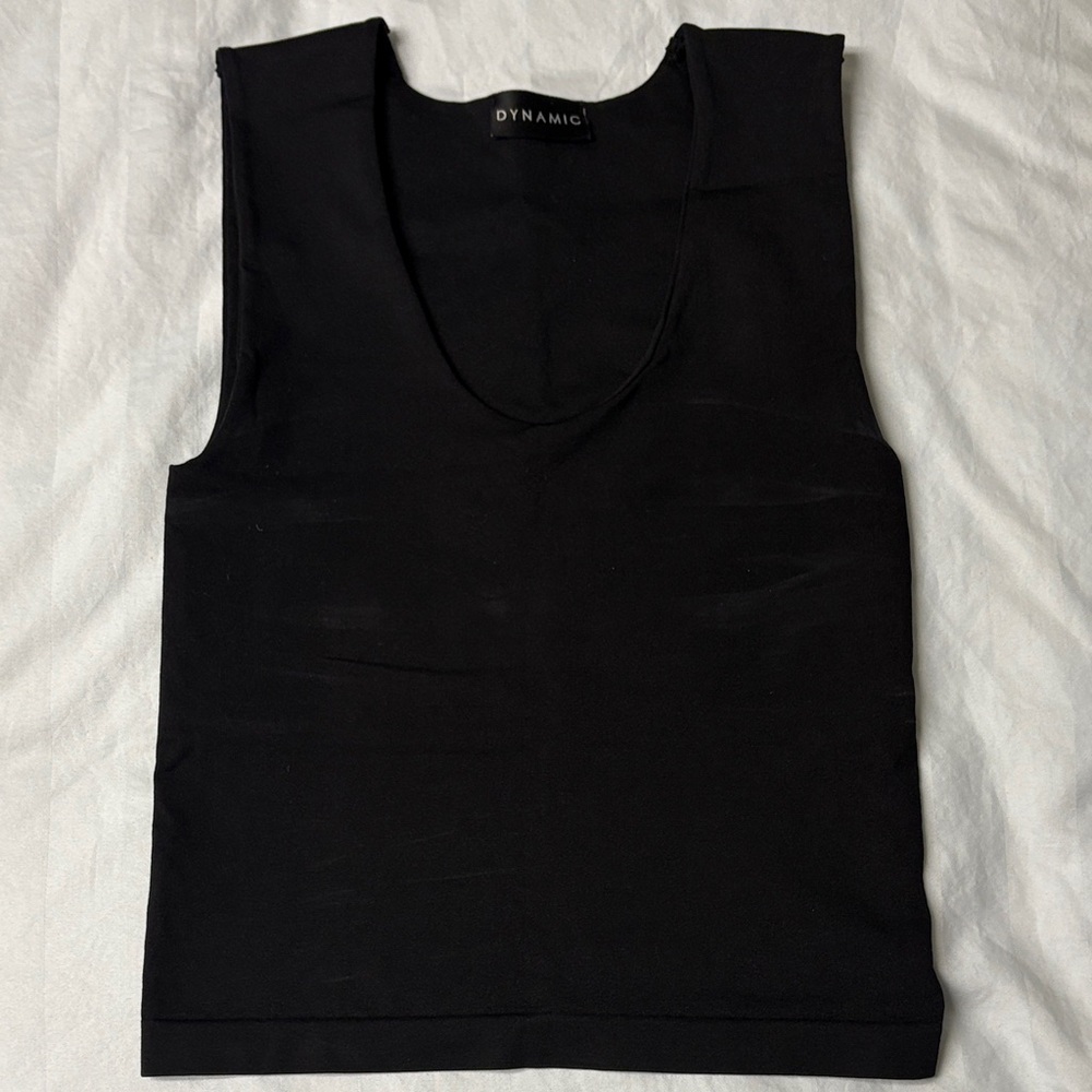 Women's Black Sleeveless Top